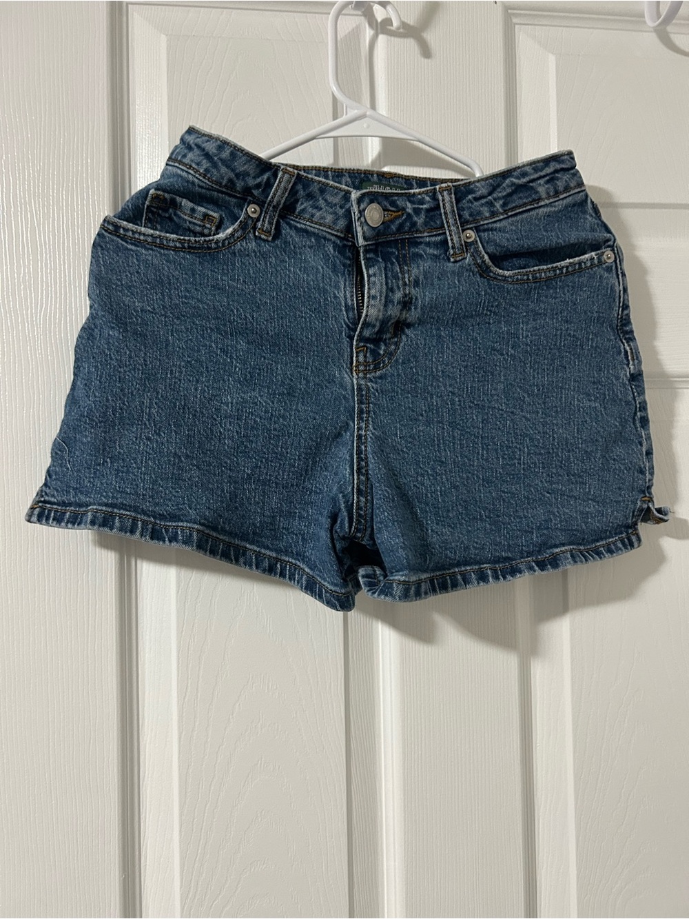 wild fable Dark Blue High-Rise Denim Shorts